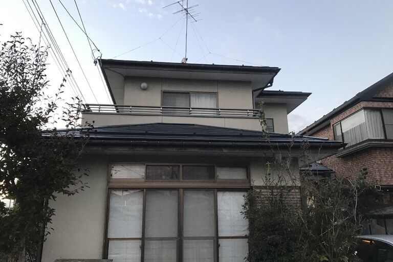 郡山市コロニアル屋根塗装工事