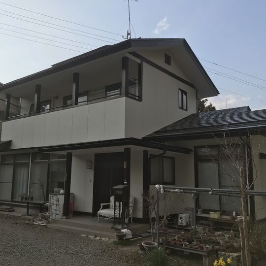 郡山市外壁塗装工事住宅ビフォーアフター外観