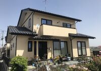 郡山市外壁塗装工事住宅ビフォーアフター外観