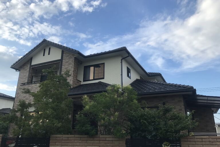 郡山市外壁塗装ビフォーアフター