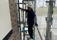 外壁クリアー塗装