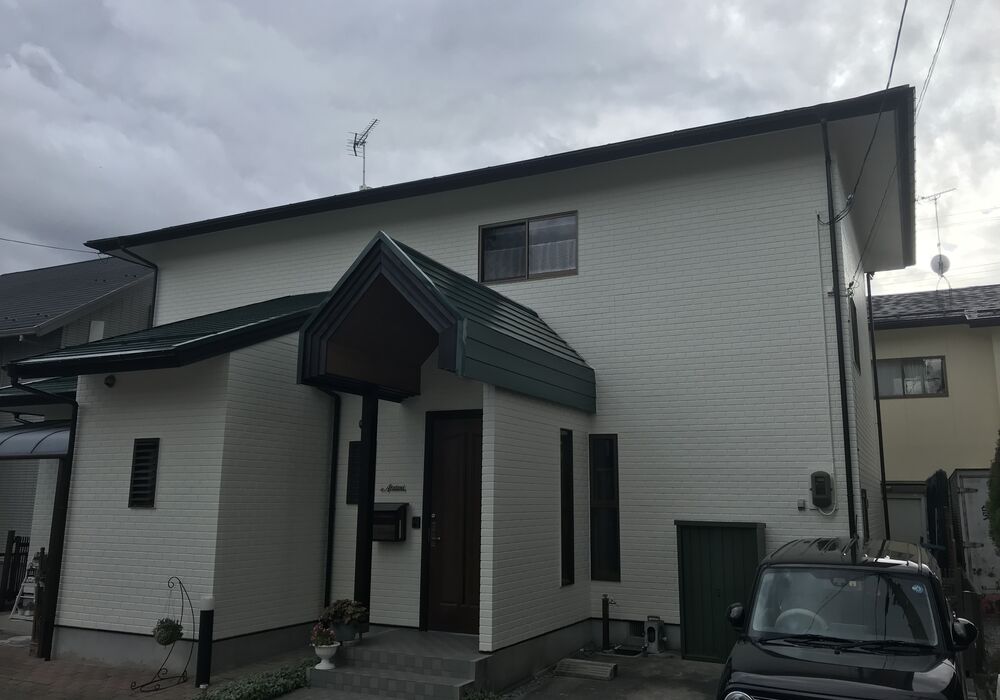 郡山市A様邸屋根・外壁塗装工事