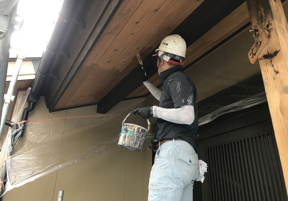 郡山市木部塗装工事ビフォーアフター