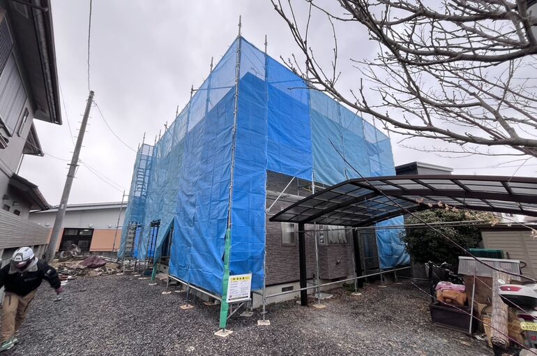 郡山市足場設置