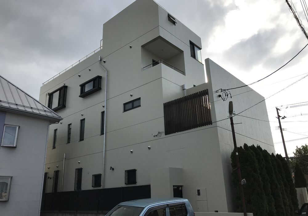 郡山市外壁塗装工事住宅ビフォーアフター外観
