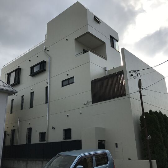 郡山市外壁塗装工事住宅ビフォーアフター外観