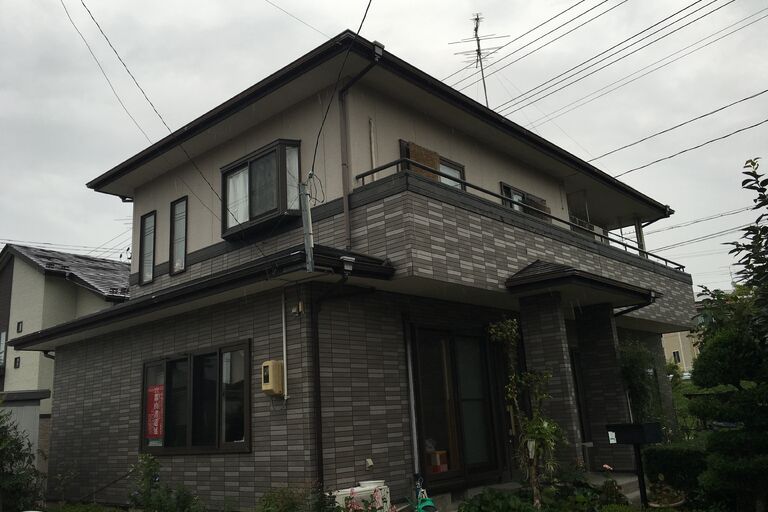郡山市外壁塗装ビフォーアフター