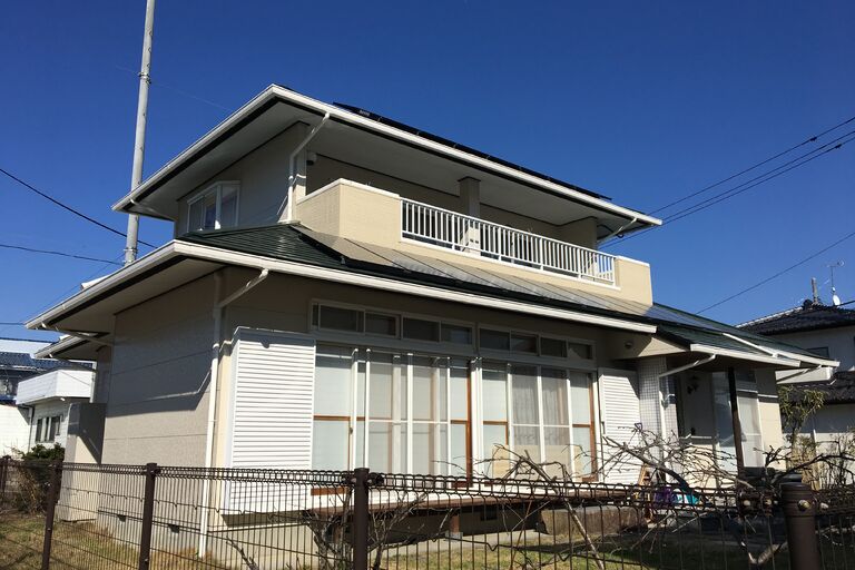 郡山市外壁塗装ビフォーアフター