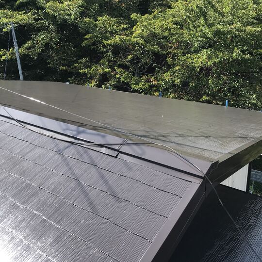 郡山市　屋根塗装工事