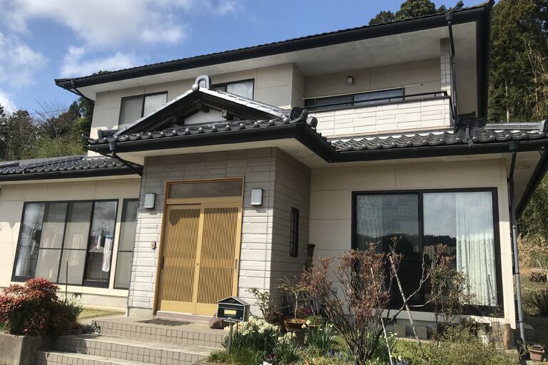 岩瀬郡外壁塗装before