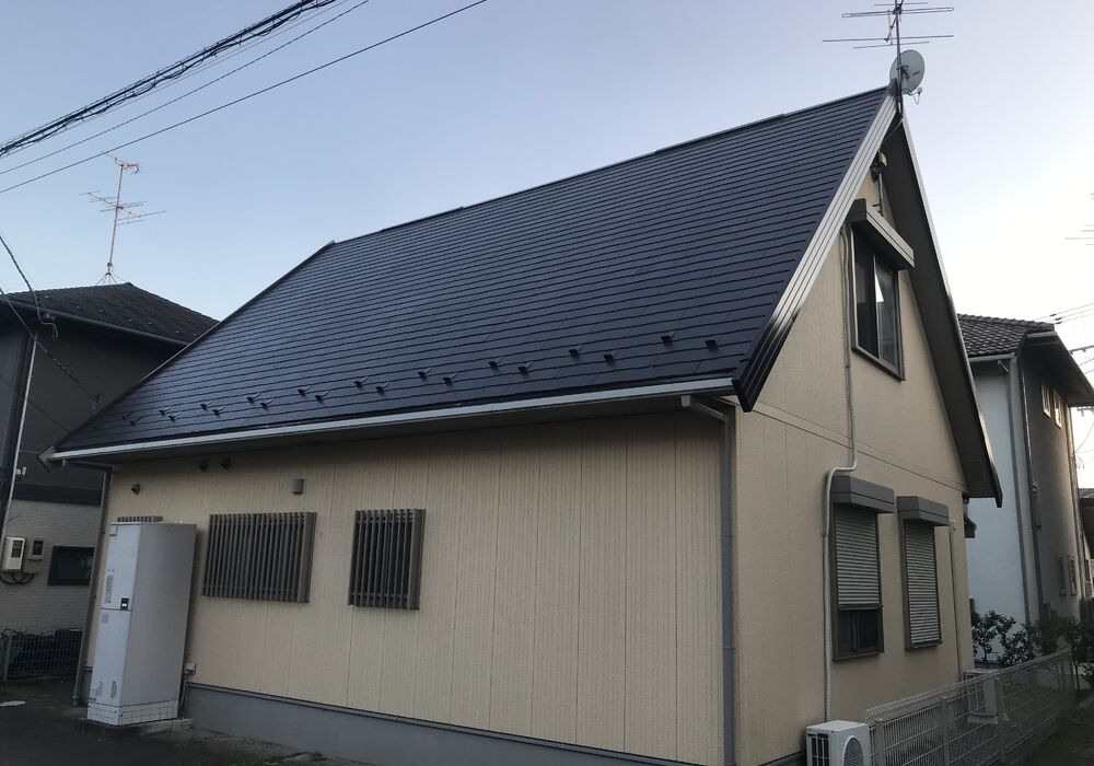 福島県郡山市の屋根塗装のお客様S様邸の施工事例