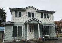 郡山市外壁塗装工事住宅ビフォーアフター外観